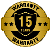 15 Years Warranty