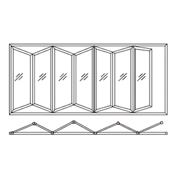 slide and fold Door